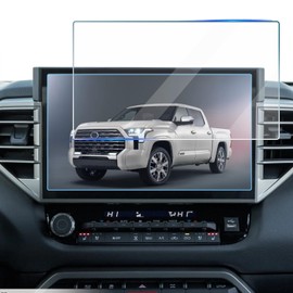 KOOGEN Tempered Glass Screen Protector for Toyota Tundra 2022-2026,Sequoia 2023-2026,Infotainment Navigation Screen Film Compatible With 2026 2025 2024 Car Accessories - 14 inch