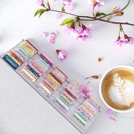 KyeeaDIY Laminated Bible Tabs, Bible Tabs for Women & Men, Bible Journaling Supplies Bible Markers Bible Labels Tabs for Book Flags Tabs Strip Index Tabs, Page Tabs (B-5pcs)