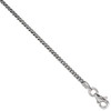 SA Chains 1mm sterling silver 925 Italian Franco chain necklace