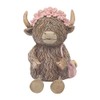 L & P Home & Gifts Highland Cow MBANK Pink