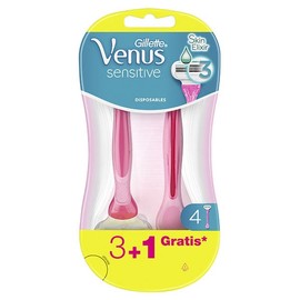 Gillette Venus Sensitive Razor 4pcs (3+1 Free Gift)