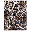 RoseSeek Women's 2 Piece Outfits Leopard Print Ruffle Hem Tank