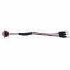 GCC 1 1/8" 3 LED Dual Function Mini Red LED