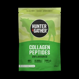 Hunter & Gather 100% Pure & Unflavoured Bovine Collagen Peptides 400G