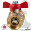 tecuro Ball Valve with Screw Connection G 1/2 Inch x