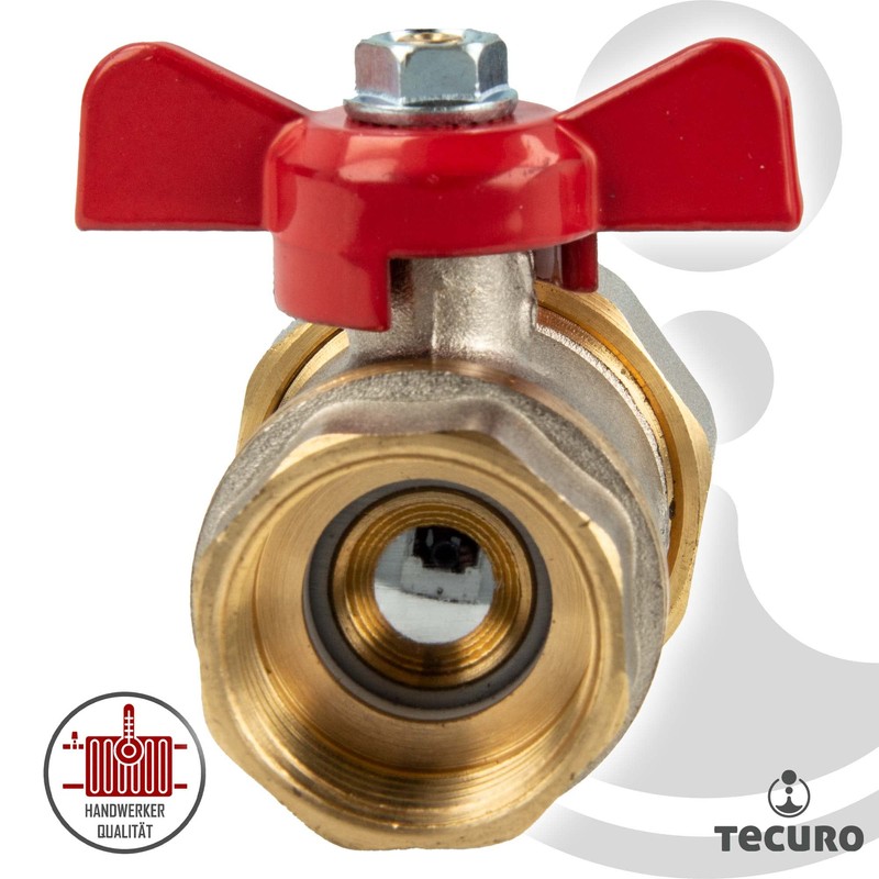 tecuro Ball Valve with Screw Connection G 1/2 Inch x