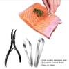 Fish bone tweezers deboner tool for salmon – fish tweezers