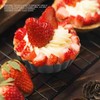 6Pcs 3in Quiche Pan Food Grade Prevents Sticking Carbon Steel