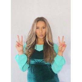 Dreamers sleepwear Dress Or nightgown large Green Velvet Mesh Xxs 2XS