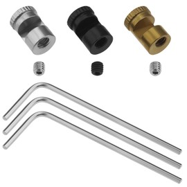 The Lord of the Tools 3 Set of Thumb Bolts Replacement Parts Compatible with Buck 110 Thumb Nails, Universal Thumb Buttons with Hex Key 2.5 mm to 3 mm