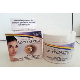 Concha Nacar Crema Aclarante No.3, Brightening Mask 2 oz