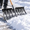 Heavy Duty Snow Shovel for Driveway Snow Removal – 22.44-Inch