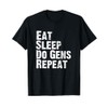Eat Sleep Do Gens Repeat DBD Survivor Main T-Shirt