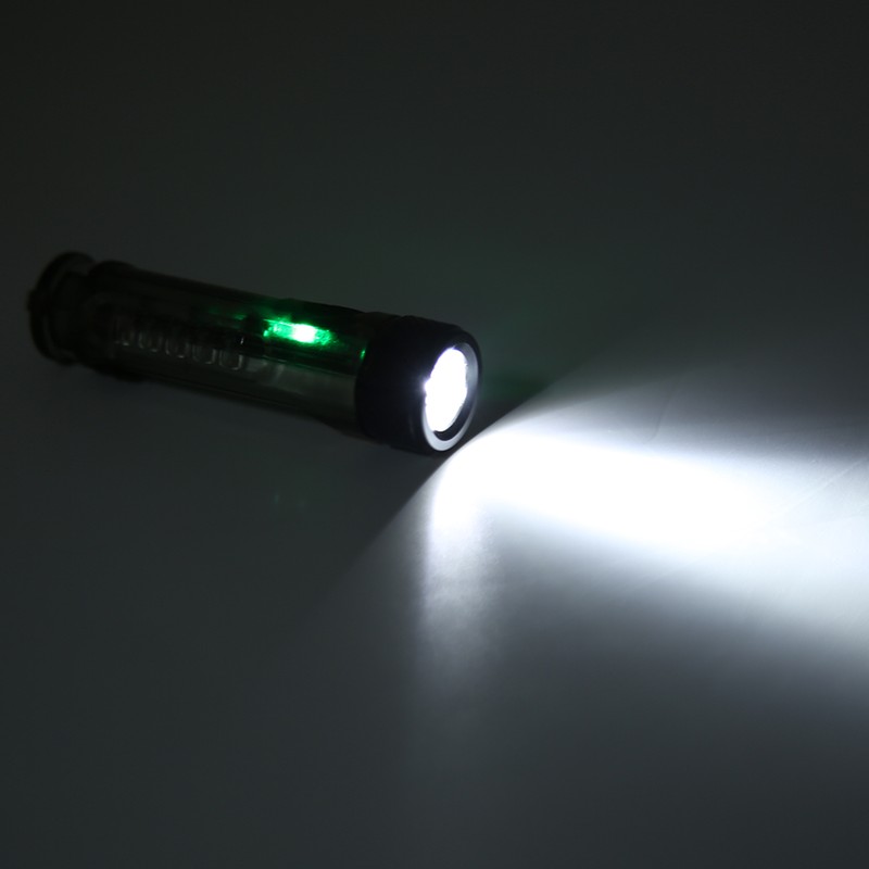 Keychain Flashlight Bright IP65 Waterproof Rechargeable Red Blue Black Light