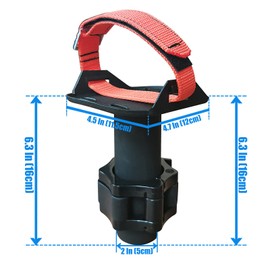 Tib Bar for Leg Strength Training, Biceps Femoris Muscle Exercise Equipment Tibia Dorsi Calf Machine, Tibialis Bar Leg Machine Tibialis Trainer (S-FOOT BAR)