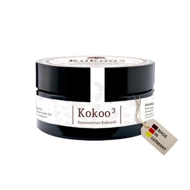 Waldkraft Kokoo³ Ozonised Coconut Oil with Active Oxygen, Skin Care for Animals, For Dry, Brittle Skin, Cold Pressed & Added with Medical Ozone, 50 ml