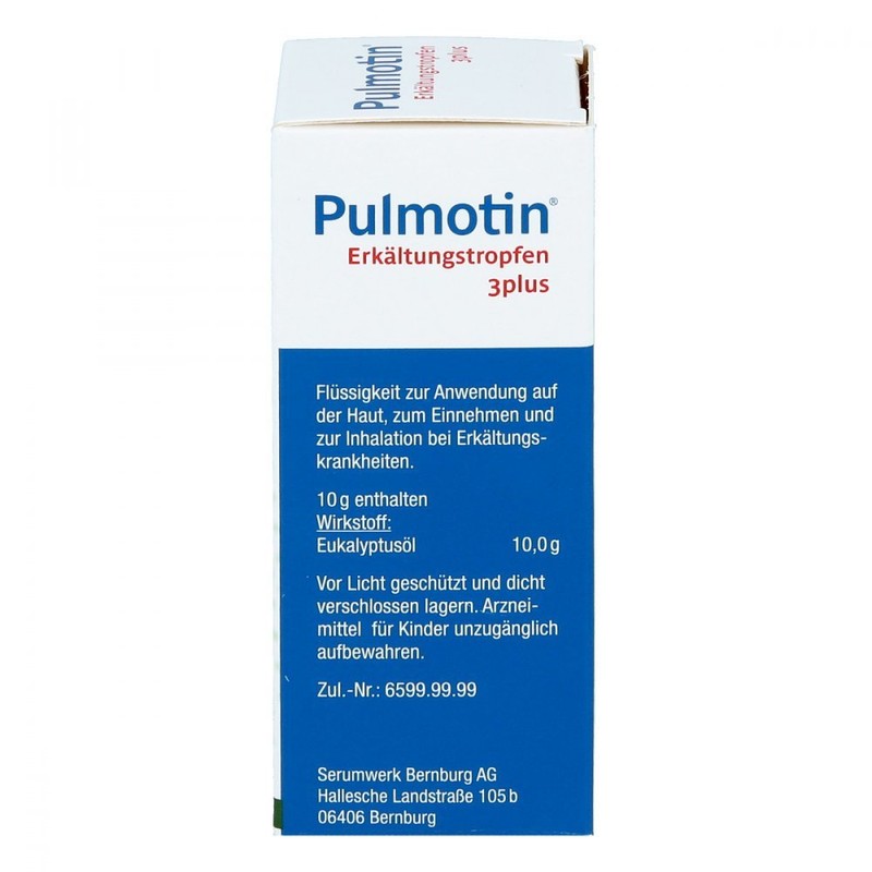 Pulmotin Cold Drops 3plus 20 ml