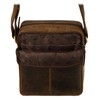 Visconti Compact Leather Messenger/Travel Bag S8 Oil Tan