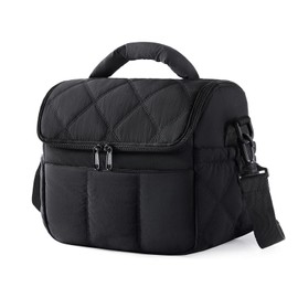 Nanxson Women LunchBag Double Deck Insulated Lunch ToteBag Puffer LunchBox