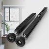 1 Pack Window Security Bars Adjustable 11"-18",Portable Short Sliding Window