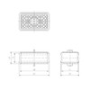TOTO TCA83-4S Catalytic Assembly for Washlets (TCA83-4R)