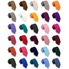 GUSLESON - Corbata de 8 cm (8 cm), color liso,