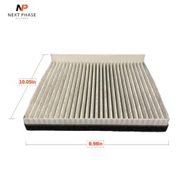 Carbon Cabin Air Filter Replacement - Made in USA - Compatible with Various Genesis, Hyundai, and Kia Car Models - Replaces O.E. 971333M000