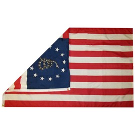 Trade Winds 3x5 Betsy Ross Gadsden 100D Woven Poly Nylon Flag 3'x5' Banner Grommets Heavy Duty (RUF)