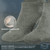 Piarini 6 Pairs of Bamboo Socks Sneaker Socks for Men