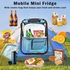 Kikerike Backpack Stool Cooler Chair Heavy Duty 300 LBS Max