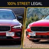 No Drill License Plate Holder Compatible with Volvo XC40 2019-2023