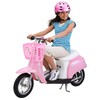 POPETPOP Children Bike Basket Plastic Unicorn Pattern Front Handlebar Bicycle