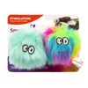 SmartyKat Fuzzy Friends Plush Catnip Ball Cat Toy, Set of