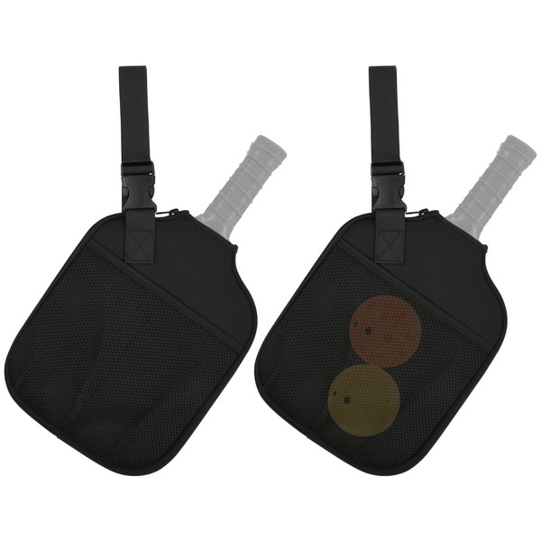 Cosmos 2 Pcs Neoprene Pickleball Paddle Cover Pickleball Racket Case