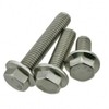 Flanged Hex Head Bolts Stainless Steel Flange Bolt Fully Threaded