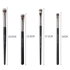 Eyeshadow Brushes, Eye Makeup Brushes, Eyeshadow Makeup Tools, Eyeshadow Applicator, Eyeshadow Brushes Set for Beginners, Practical Ladies Girls Makeup (4 Pcs)