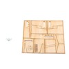 Wooden DIY Auxiliary Device Suitable for Wooden Classical Sailboat Models