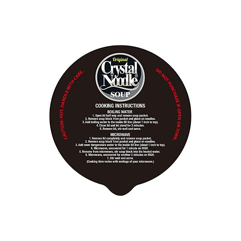 Crystal Noodles Soup Paitan, 1.94 oz (Pack of 6)