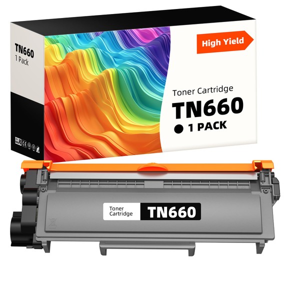 TN660 TN630 Toner Cartridge Compatible Replacement for Brother TN660 TN630