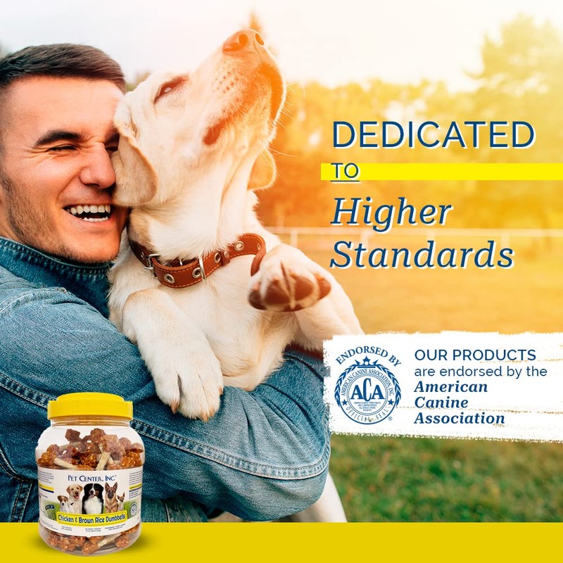 Pet Center Inc. (PCI) - Chicken and Brown Rice Dumbbells,