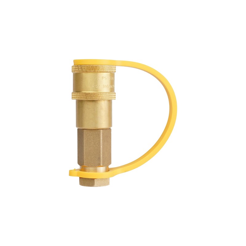 South Bend Components 1/4" RV Propane Shutoff Valve Female Quick