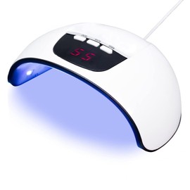 Biutee Curing Light, LED Nail Dryer, Gel Nail Light, 54W, Timer Setting, Automatic Sensor, 18 LEDs, 7.1 x 5.5 x 2.8 inches (180 x 140 x 70 mm), UV+LED Dual Light Source, LCD LCD Display, UV Light, UV