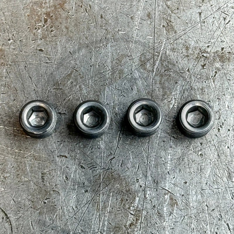 AEM 1/8" NPT Plug Pipe Fitting Counter sunk Thread Internal