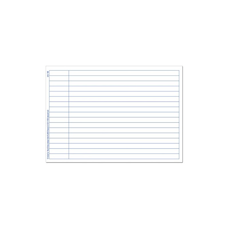 Insert Cards for Index Cards, Pack of 100, DIN A5