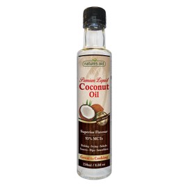 Natures Aid - Superfood Oils | Liquid Coconut Oil - Premium | 3 x 250ml
