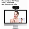PUSOKEI Cámara Web USB 4K, Cámara Web HD con Micrófono,