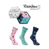 Rainbow Socks - Women's Socks Box Gift - 3 Pairs