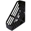 Q-Connect Executive Magazine Rack - Smoke 1