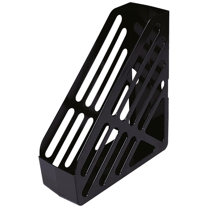Q-Connect Executive Magazine Rack - Smoke 1