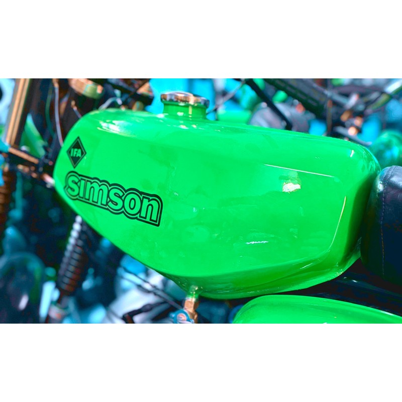 Transparent Simson S50B Sticker Set IFA Electronic | Bright |